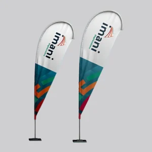 Teardrop Banners (2.5 m)