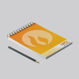Spiral Branded Notepads (5.82″×8.26″)